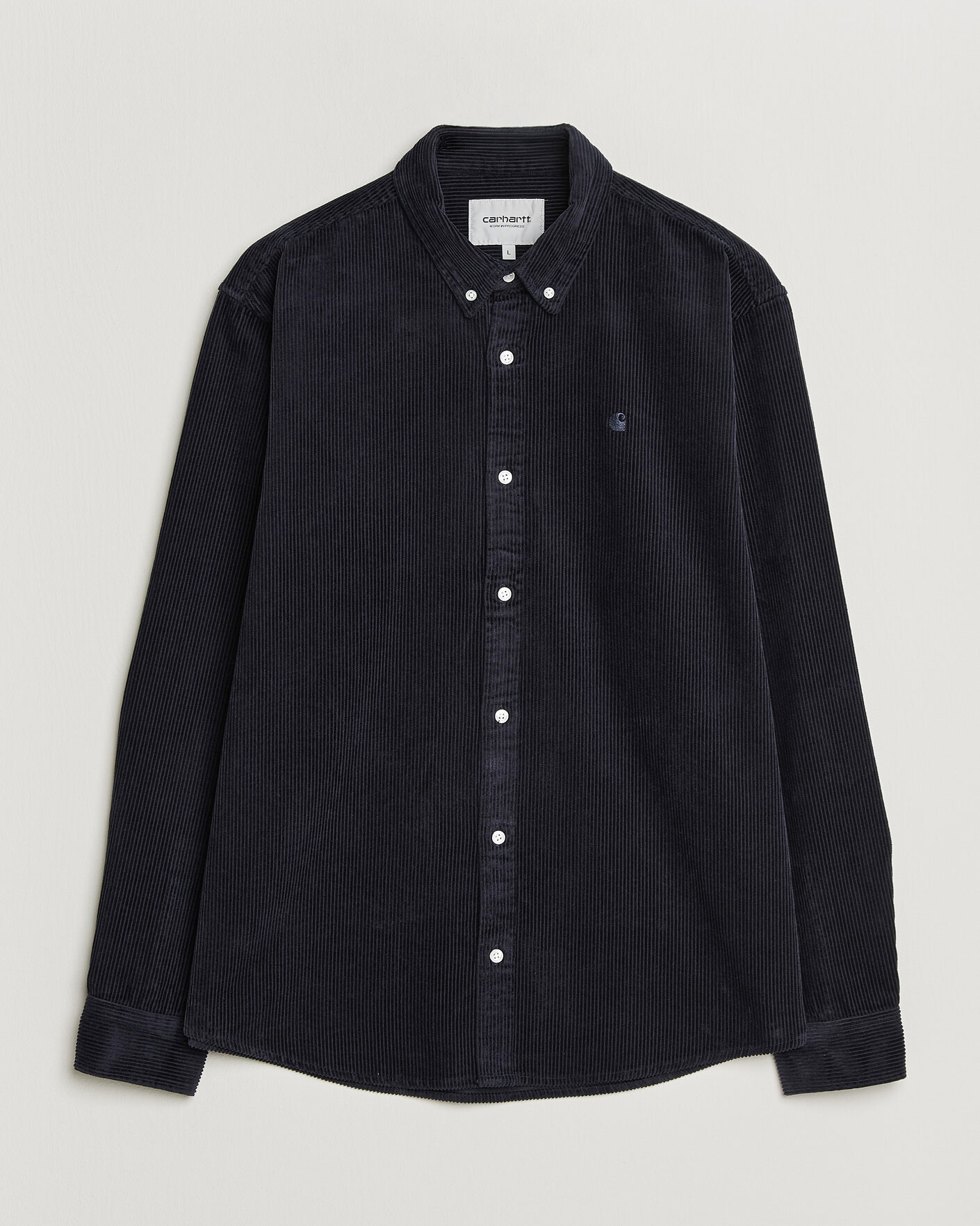 Uomini | Camicie | Carhartt WIP | Madison Cord Shirt Dark Navy