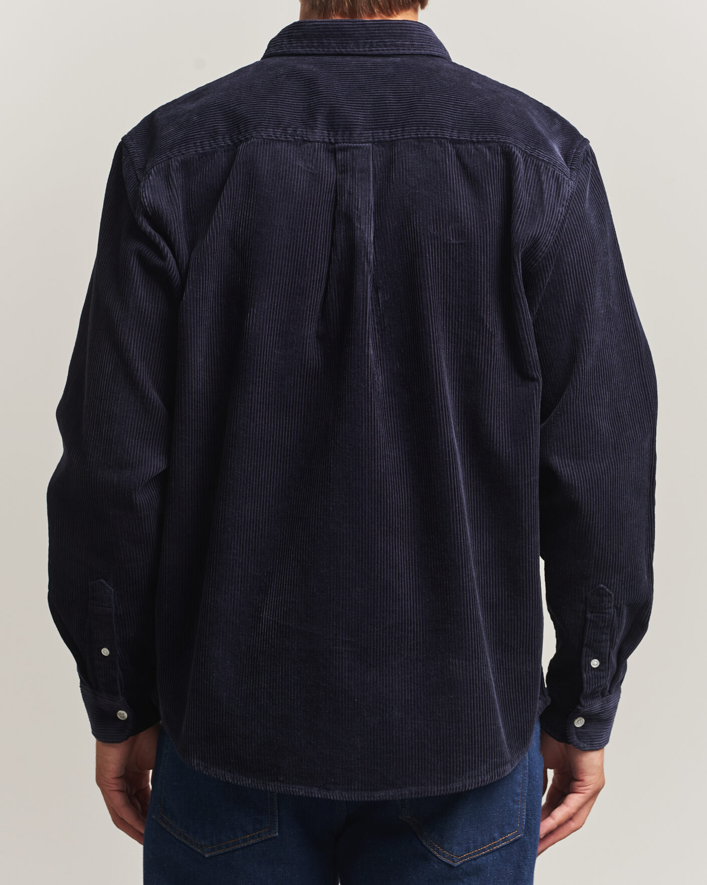 Uomini | Camicie | Carhartt WIP | Madison Cord Shirt Dark Navy