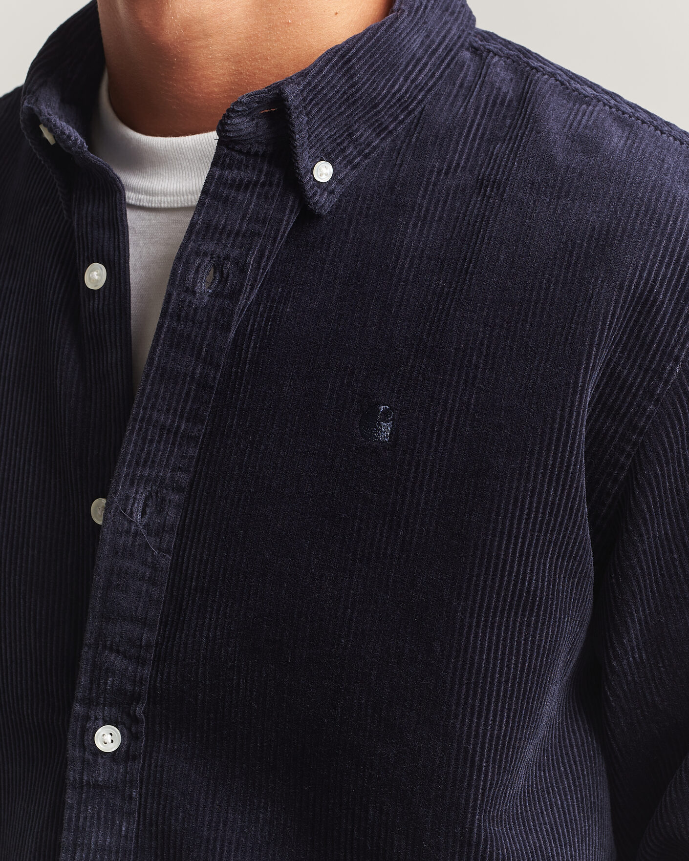Uomini | Camicie | Carhartt WIP | Madison Cord Shirt Dark Navy