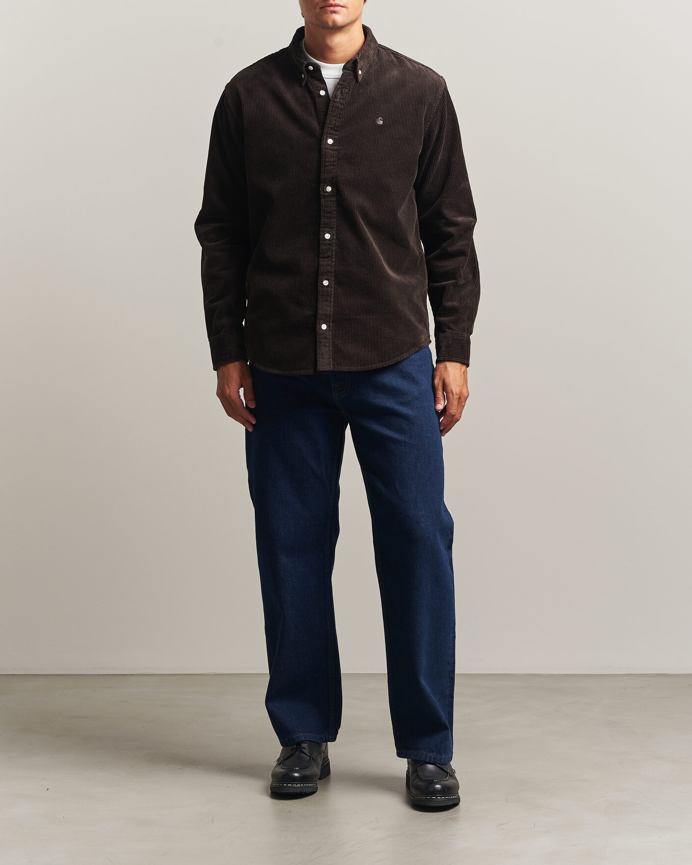 Uomini | Camicie | Carhartt WIP | Madison Cord Shirt Tobacco