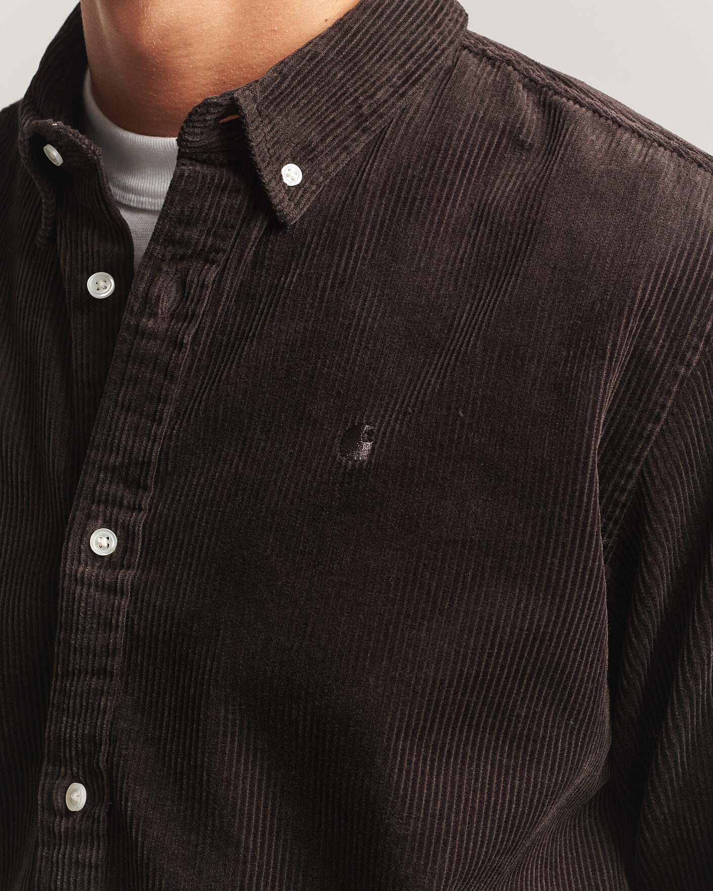 Uomini | Camicie | Carhartt WIP | Madison Cord Shirt Tobacco