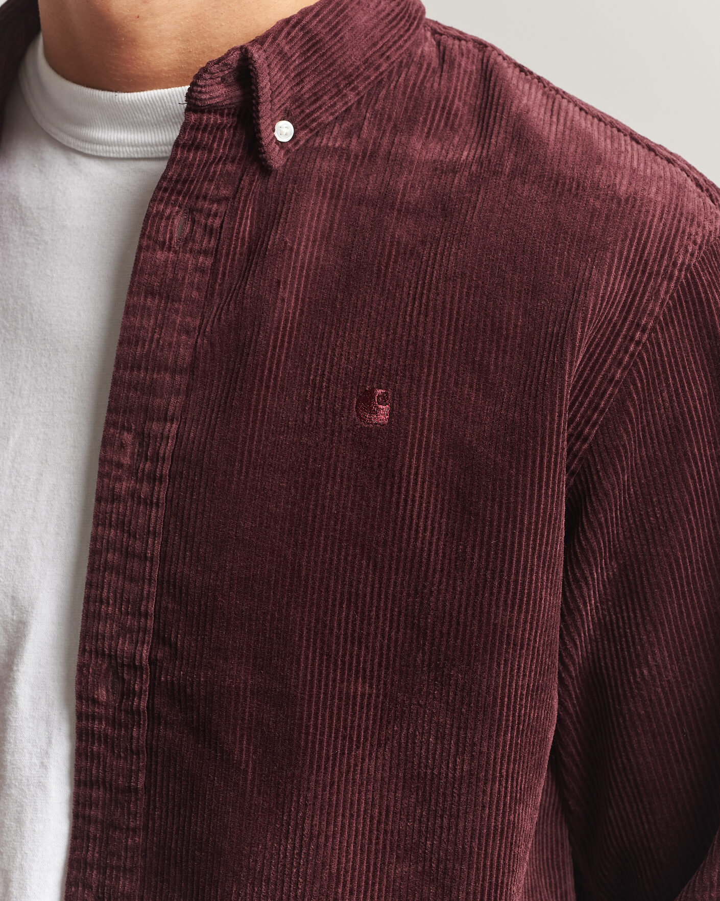 Uomini | Camicie | Carhartt WIP | Madison Cord Shirt Amarone
