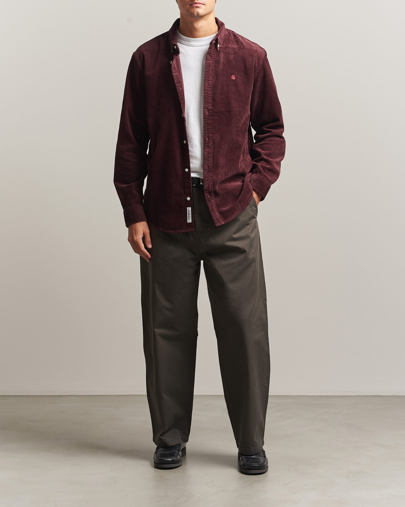 Uomini | Pantaloni | Carhartt WIP | Brady Pants Shungite