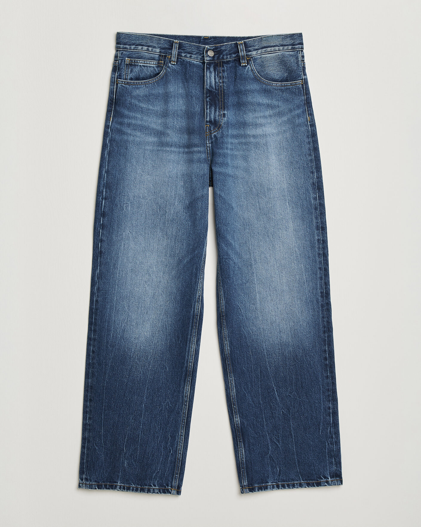 Uomini | Pantaloni | Carhartt WIP | Payson Pant Blue Marble Used Wash