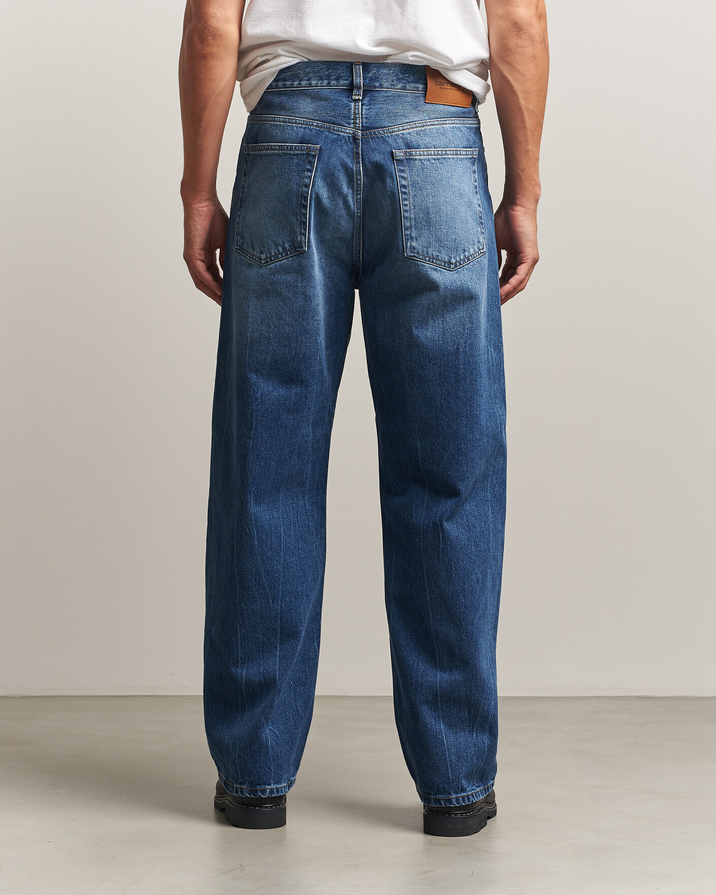 Uomini | Pantaloni | Carhartt WIP | Payson Pant Blue Marble Used Wash