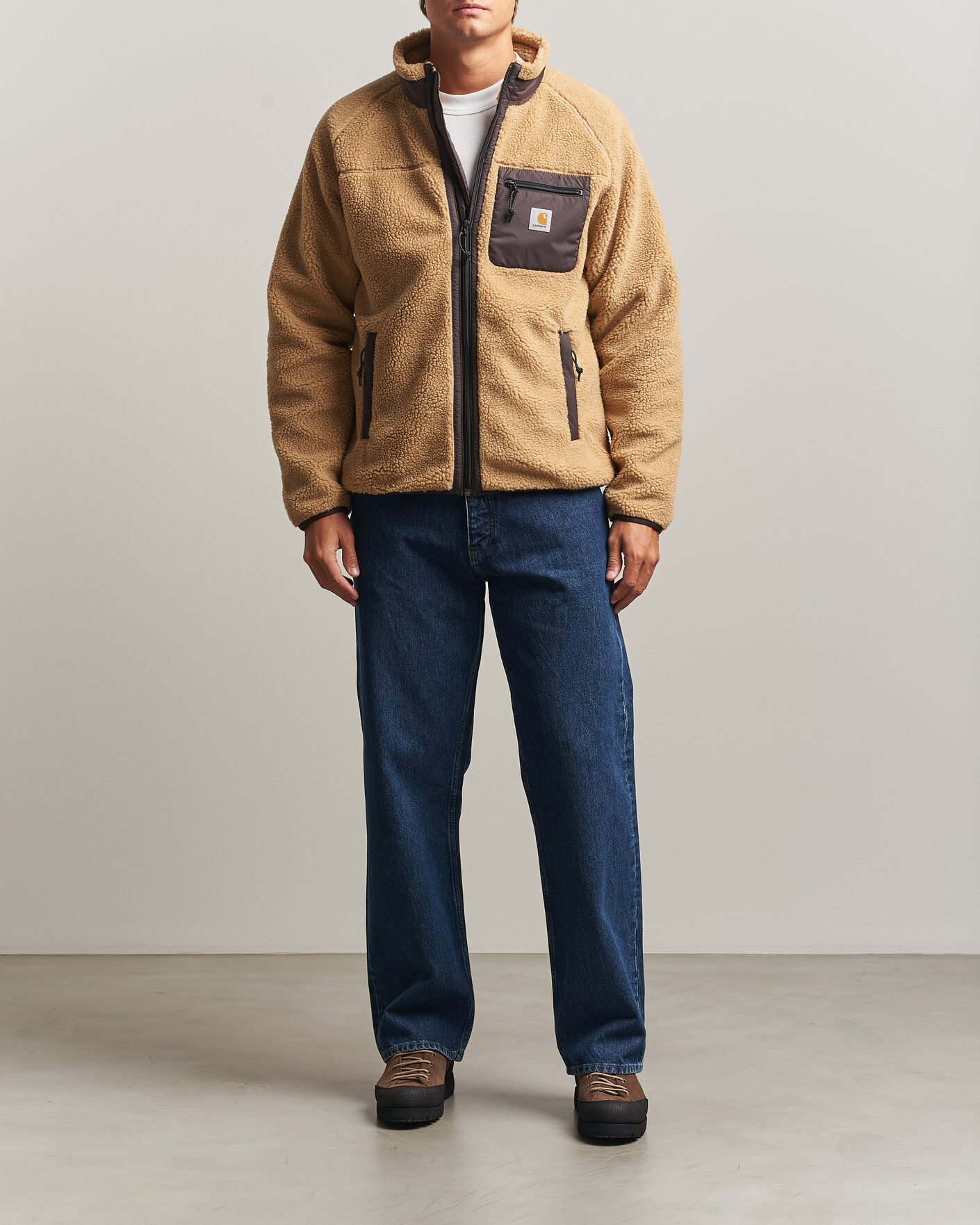 Uomini | Maglieria | Carhartt WIP | Prentis Pile Liner Whip H Brown