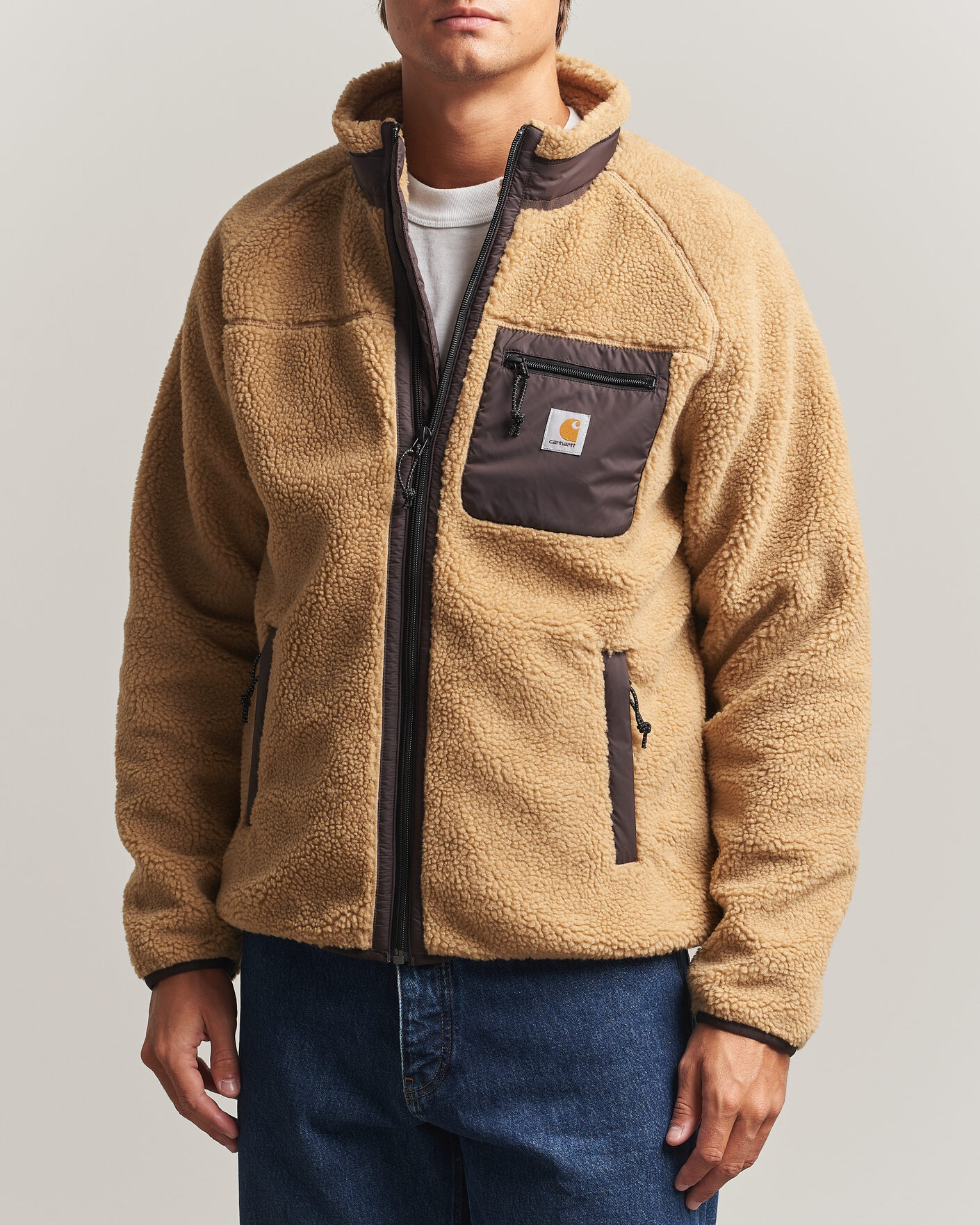 Uomini | Maglieria | Carhartt WIP | Prentis Pile Liner Whip H Brown