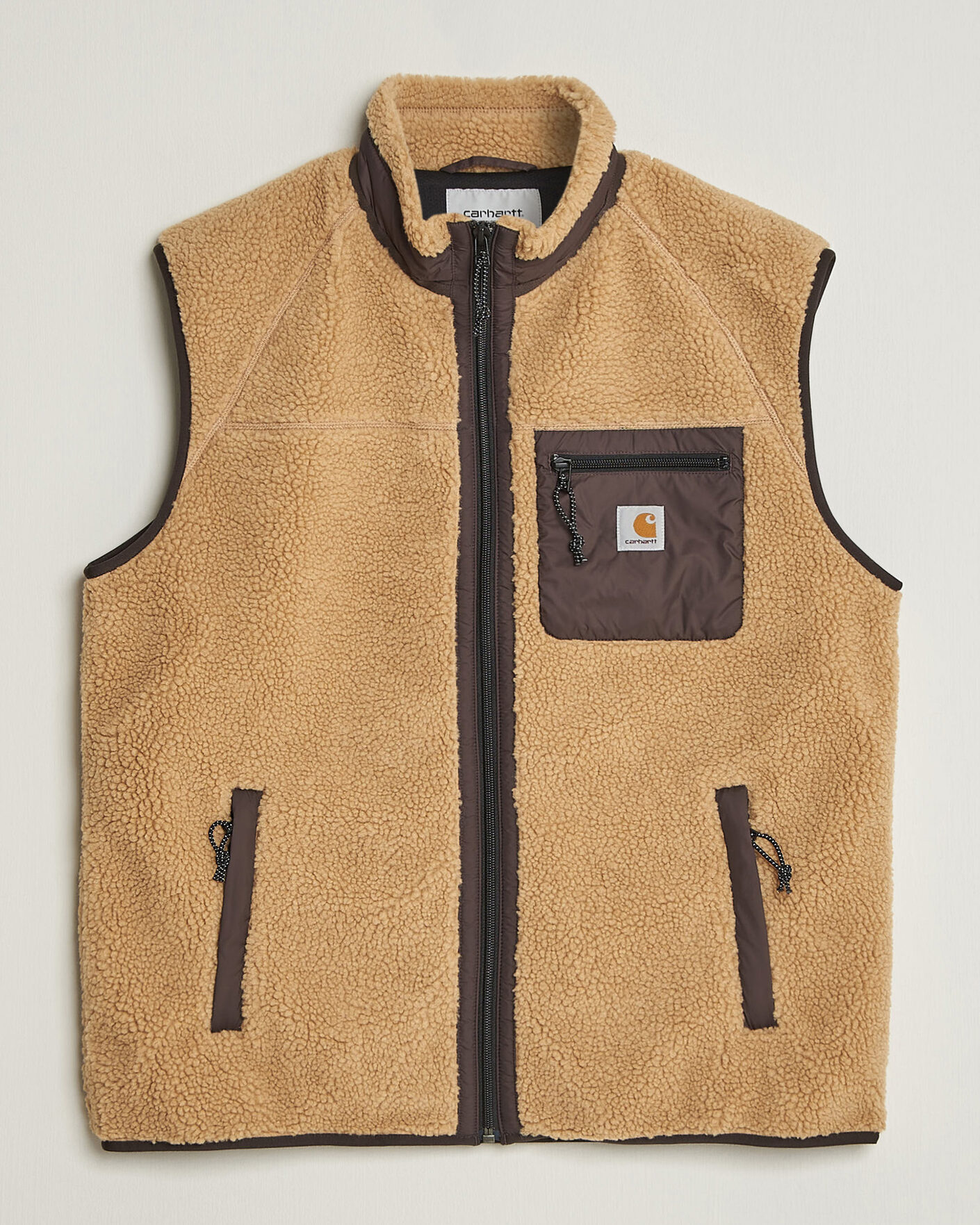 Uomini | Gilet | Carhartt WIP | Prentis Pile Vest Tobacco