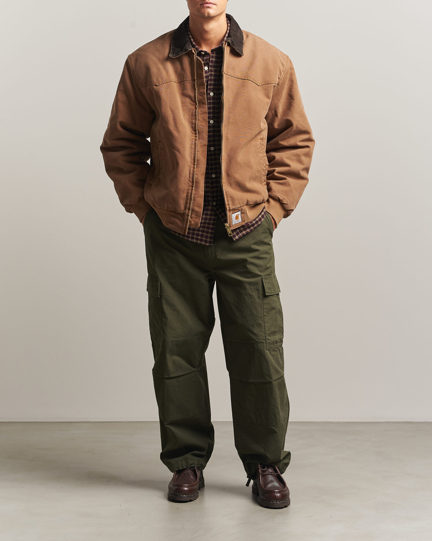 Uomini | Giacche | Carhartt WIP | OG Santa Fe Jacket Whip H Brown