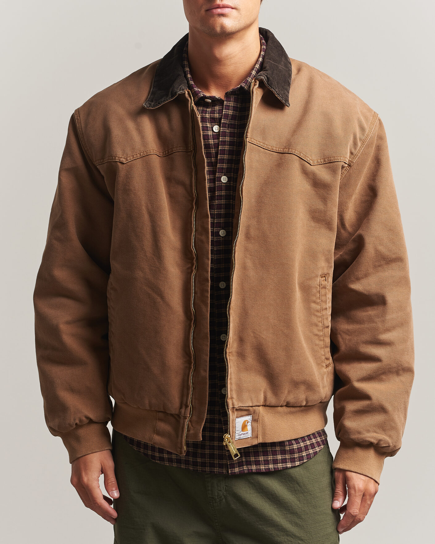 Uomini | Giacche | Carhartt WIP | OG Santa Fe Jacket Whip H Brown