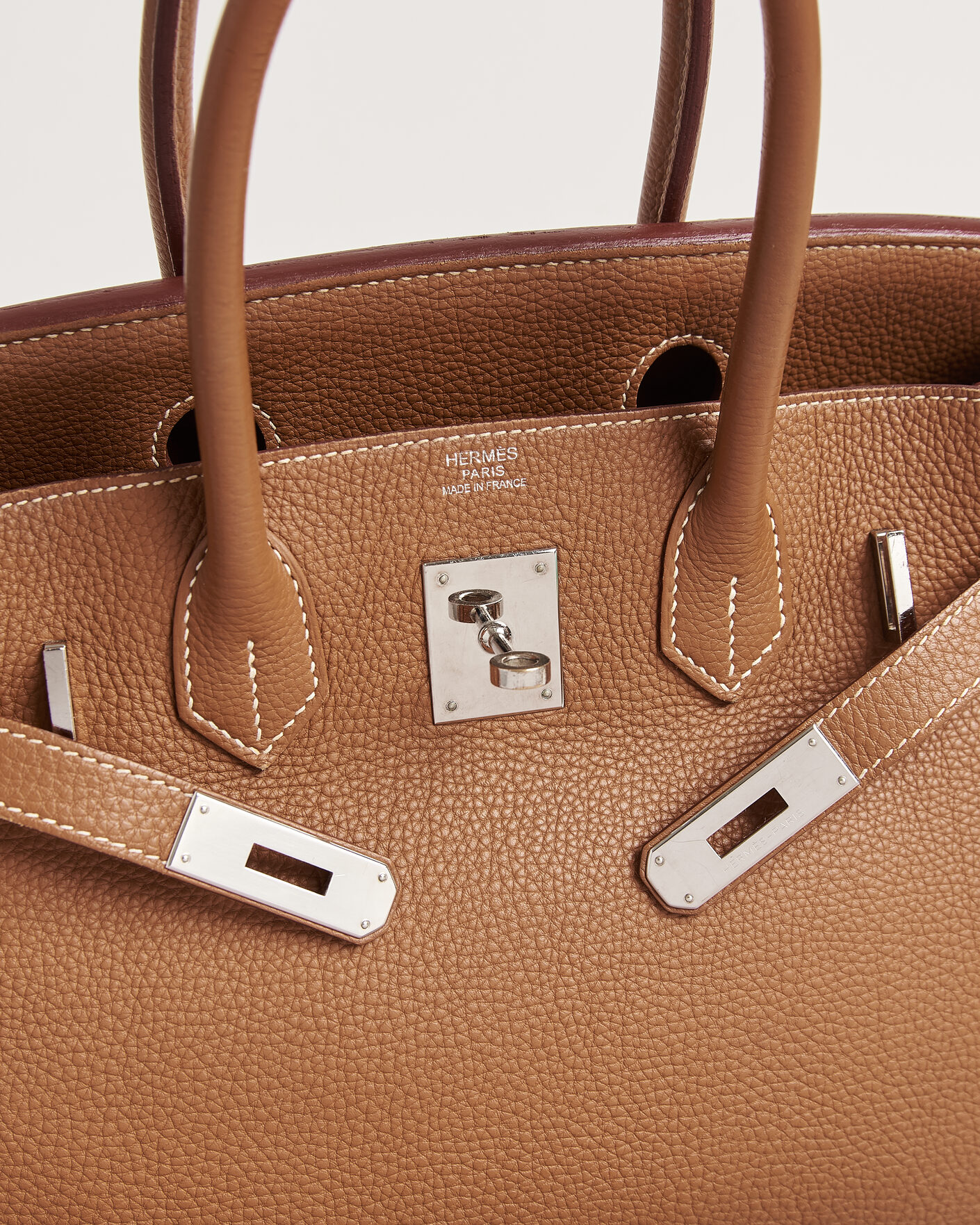 Uomini | Pre-Owned & Vintage Bags | Hermès Pre-Owned | Birkin 30 Togo Leather Gold