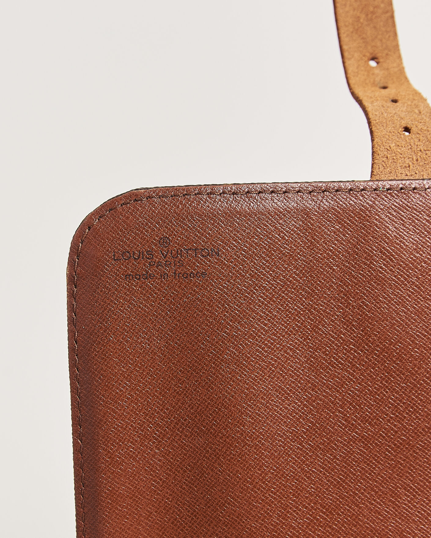Uomini | Pre-Owned & Vintage Bags | Louis Vuitton Pre-Owned | Cartouchiere Bag Monogram