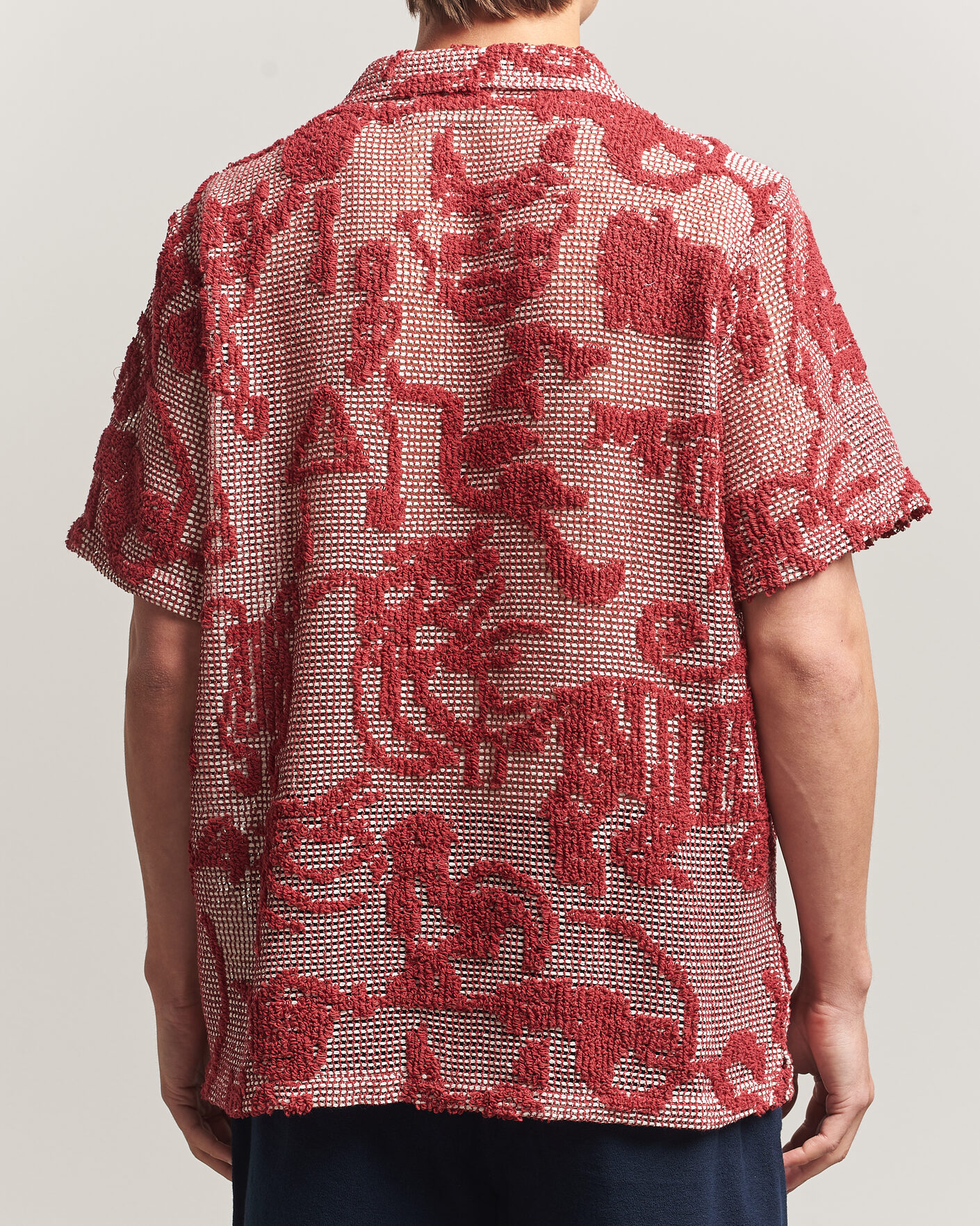 Uomini | Camicie | OAS | Arcano Cuba Short Sleeve Shirt Red