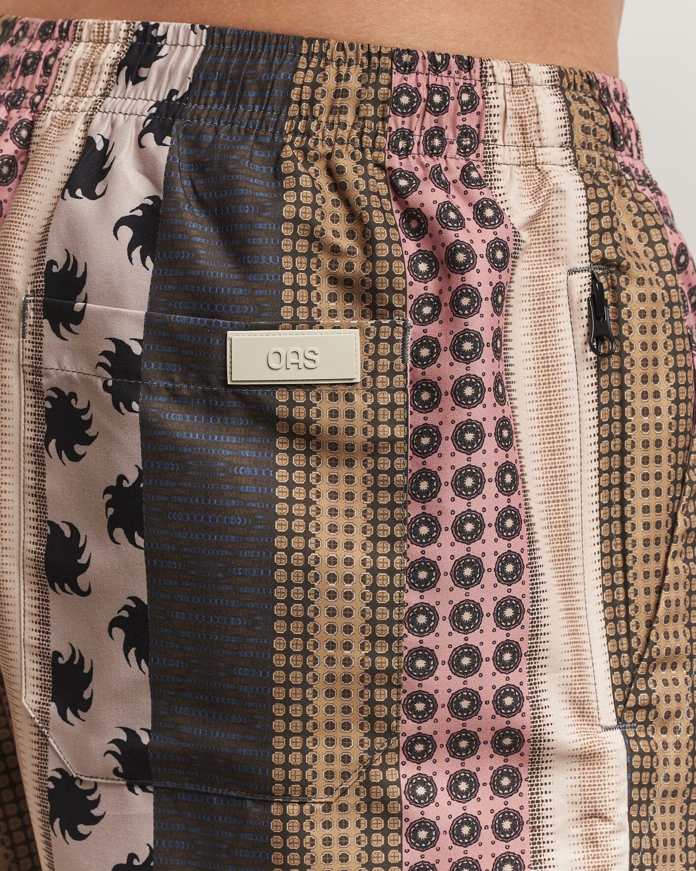 Uomini | Costumi da bagno | OAS | Printed Swimshorts Multi