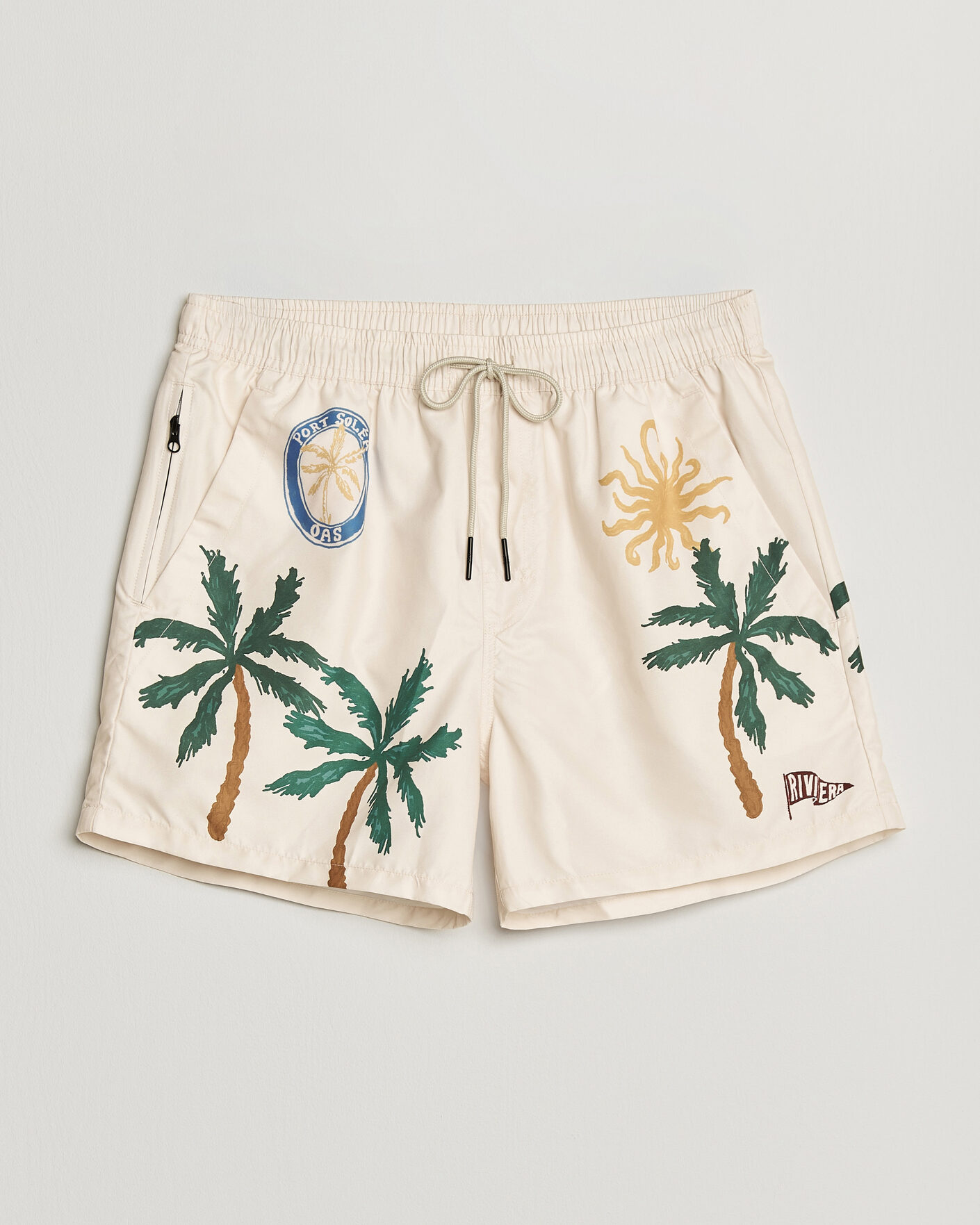 Uomini | Costumi da bagno | OAS | Printed Swimshorts Multi