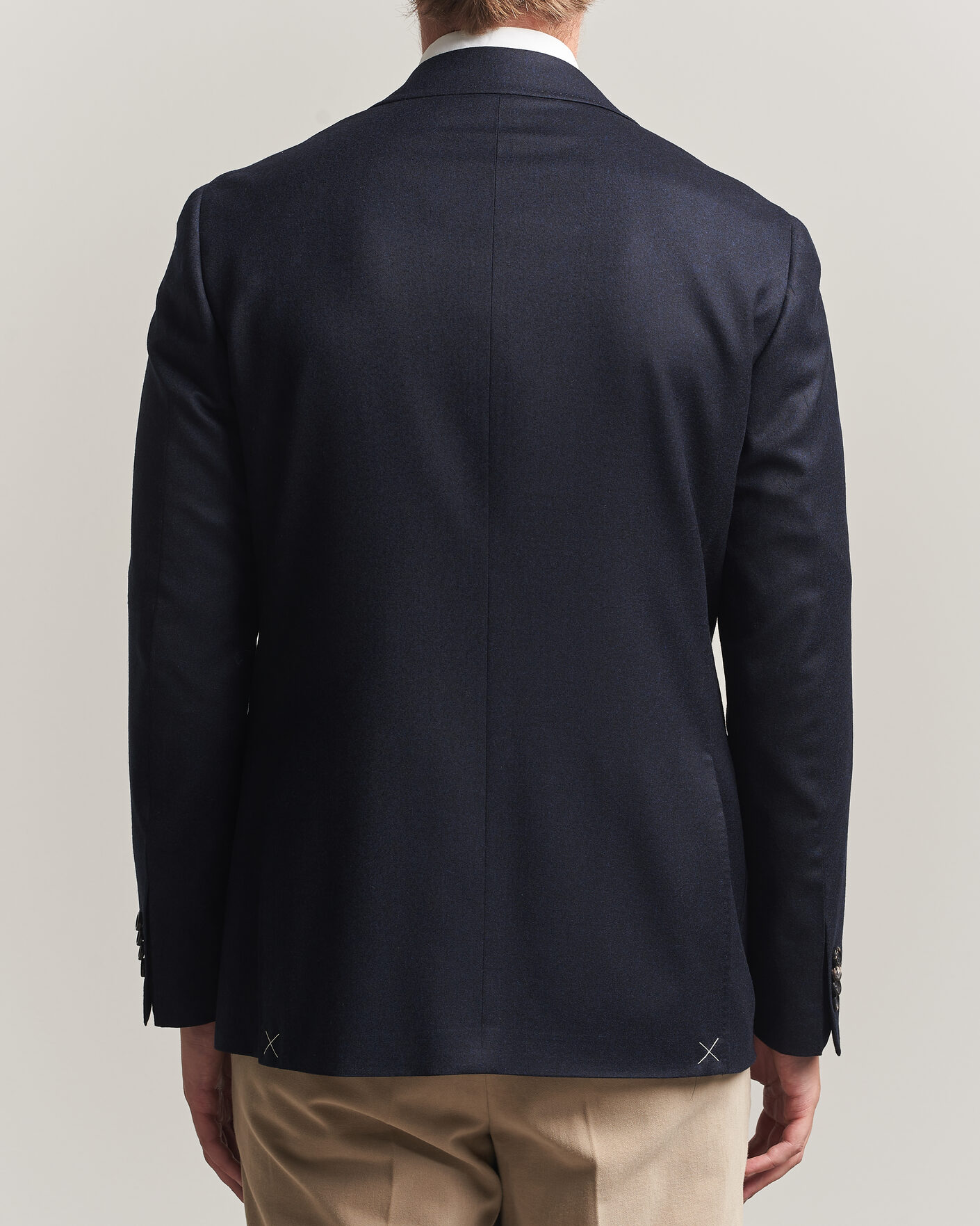 Uomini | Blazers | Canali | Kei Impeccabile Flannel Blazer Navy