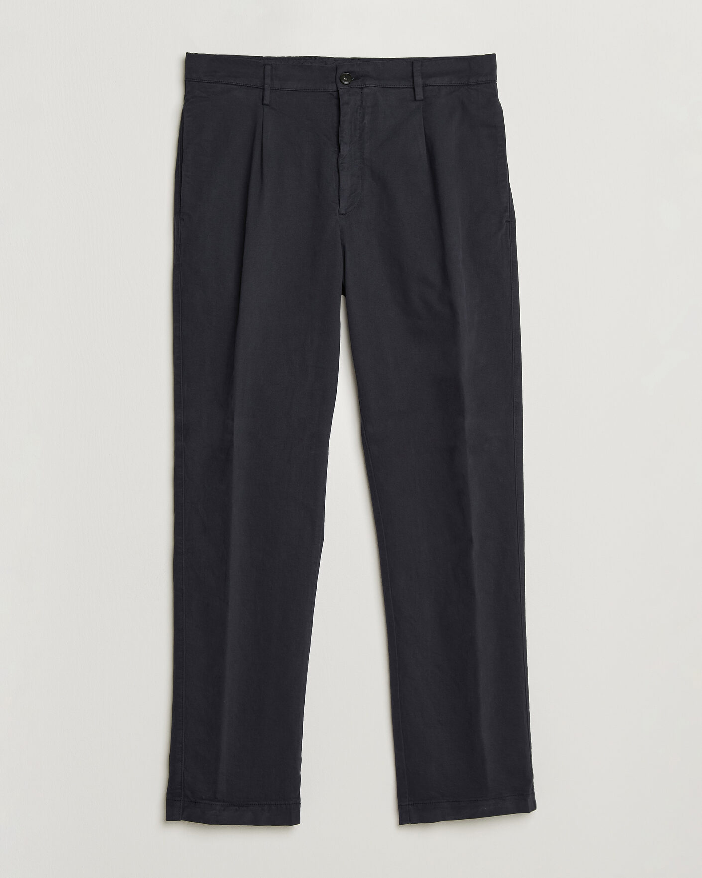 Uomini | Pantaloni | Canali | Cotton/Cashmere Chinos Navy