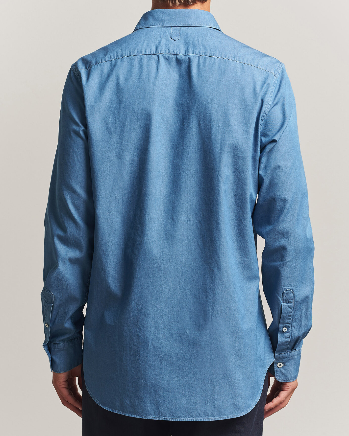 Uomini | Camicie | Canali | Denim Shirt Stone Wash