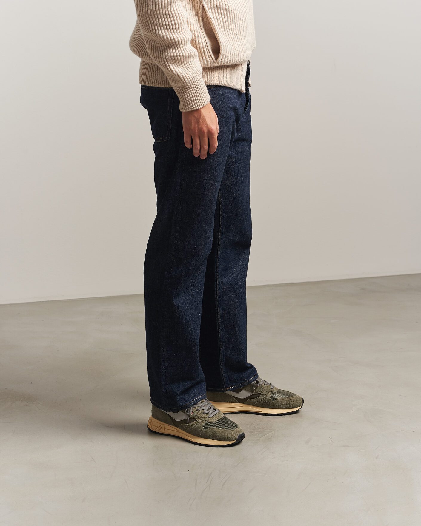 Uomini | Sneakers | Autry | Reelwind Running Sneaker Olive Night/Grey