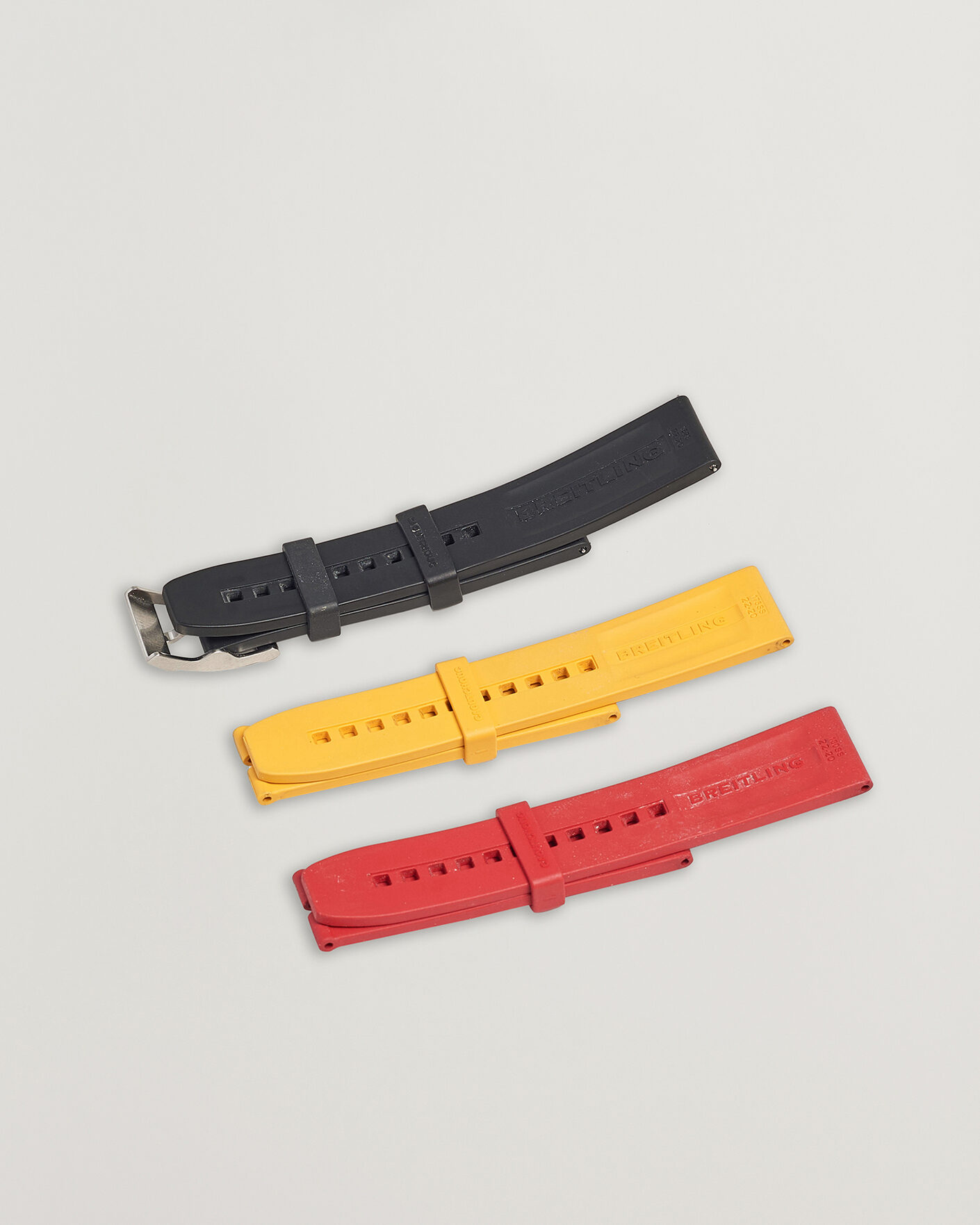 Uomini | Pre-owned Accessori | Breitling Pre-Owned | Rubber Strap 22mm