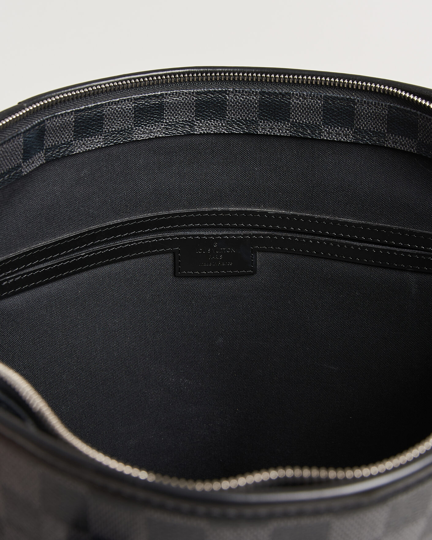 Uomini | Pre-Owned & Vintage Bags | Louis Vuitton Pre-Owned | Tadao Tote Bag Damier Graphite