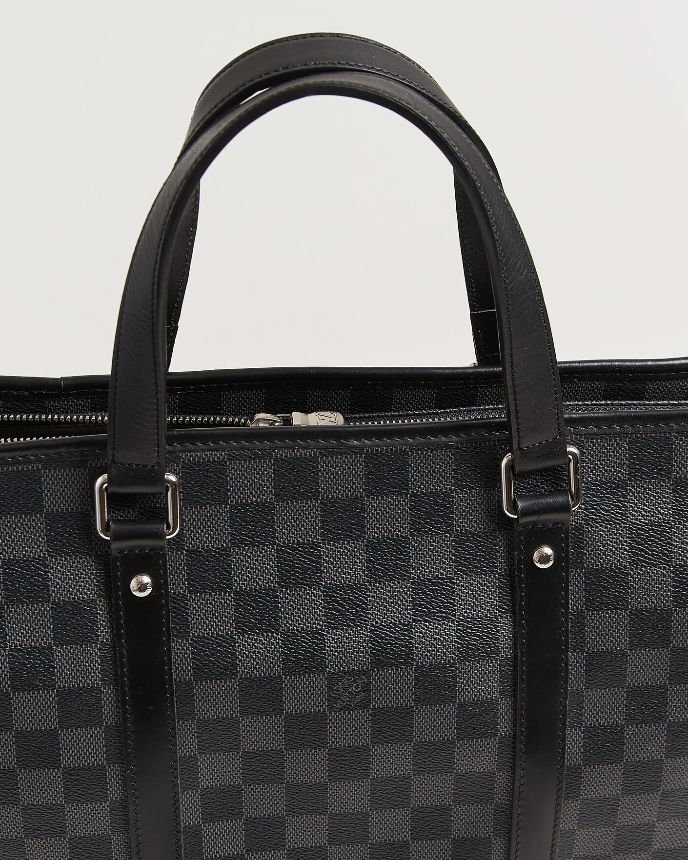 Uomini | Pre-Owned & Vintage Bags | Louis Vuitton Pre-Owned | Tadao Tote Bag Damier Graphite