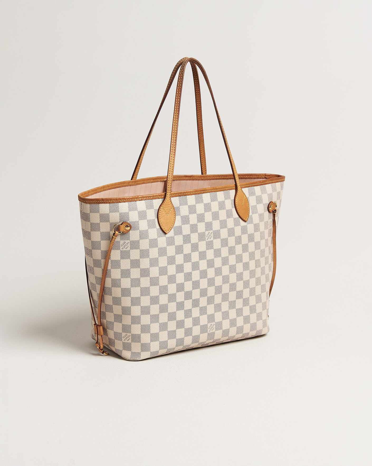 Uomini | Pre-Owned & Vintage Bags | Louis Vuitton Pre-Owned | Neverfull MM Damier Azur