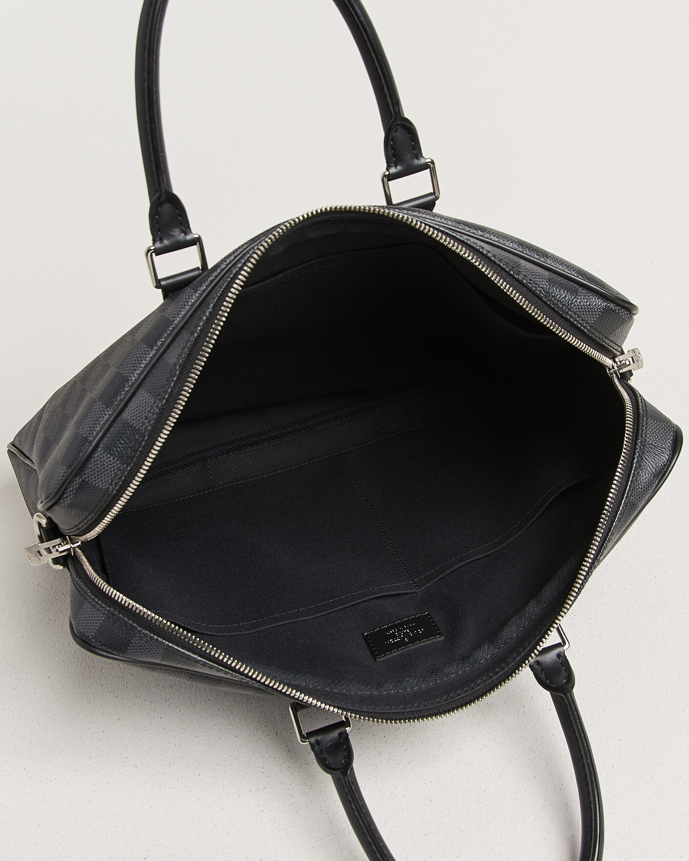Uomini | Pre-Owned & Vintage Bags | Louis Vuitton Pre-Owned | Porte Documents Damier Graphite