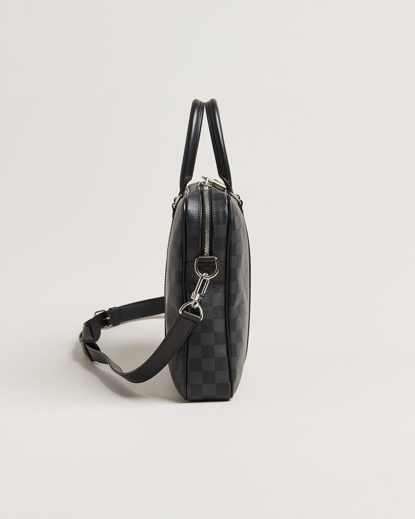 Uomini | Pre-Owned & Vintage Bags | Louis Vuitton Pre-Owned | Porte Documents Damier Graphite