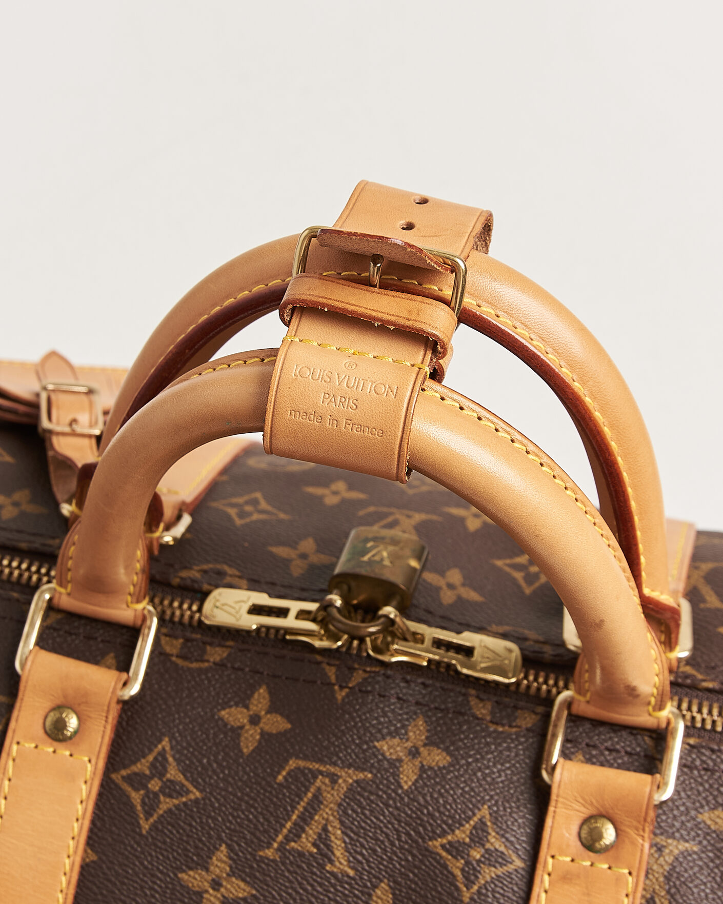 Uomini | Pre-Owned & Vintage Bags | Louis Vuitton Pre-Owned | Keepall 55 Bandouliére Monogram