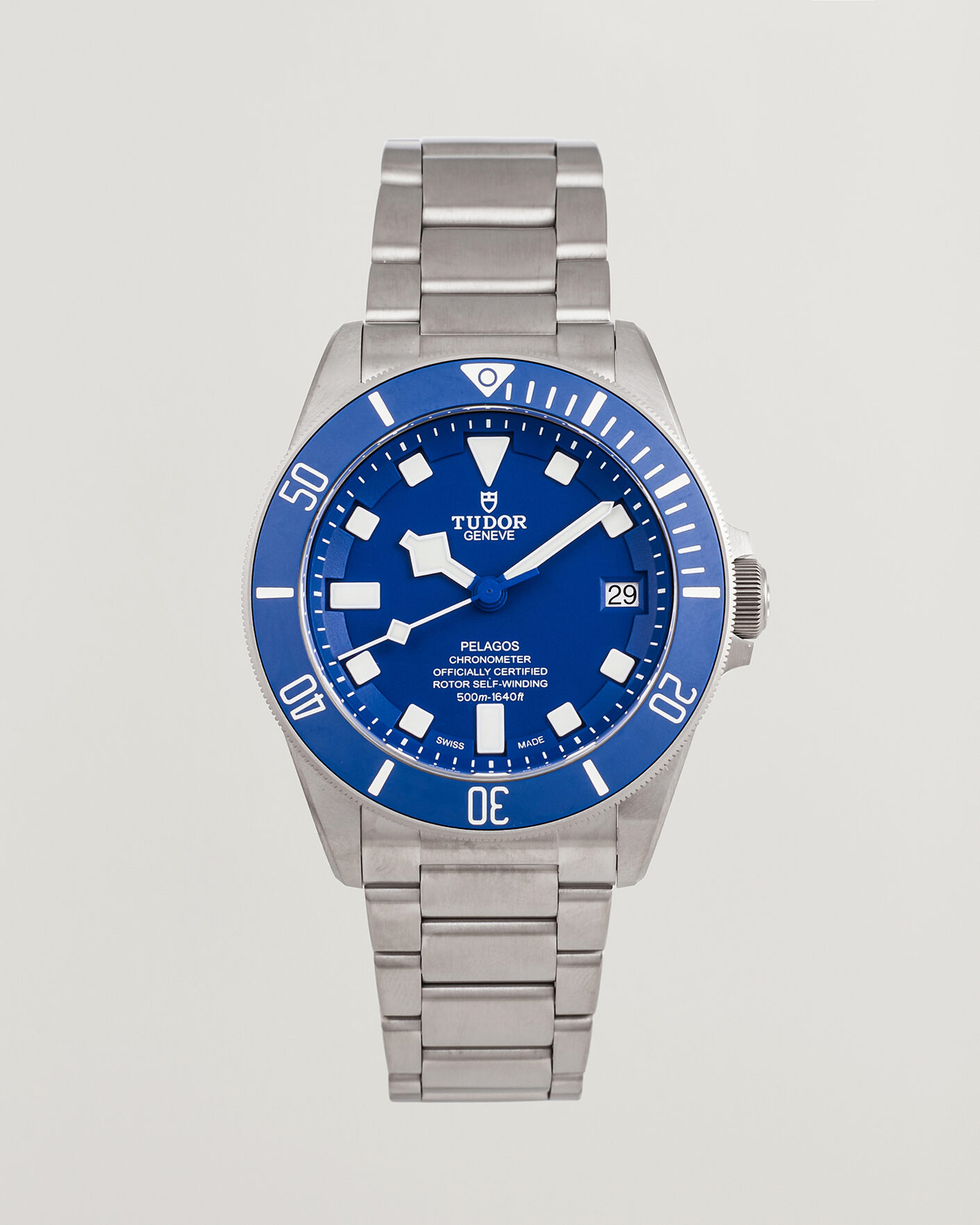 Uomini | Pre-Owned & Vintage Watches | Tudor Pre-Owned | Pelagos Blue Titan