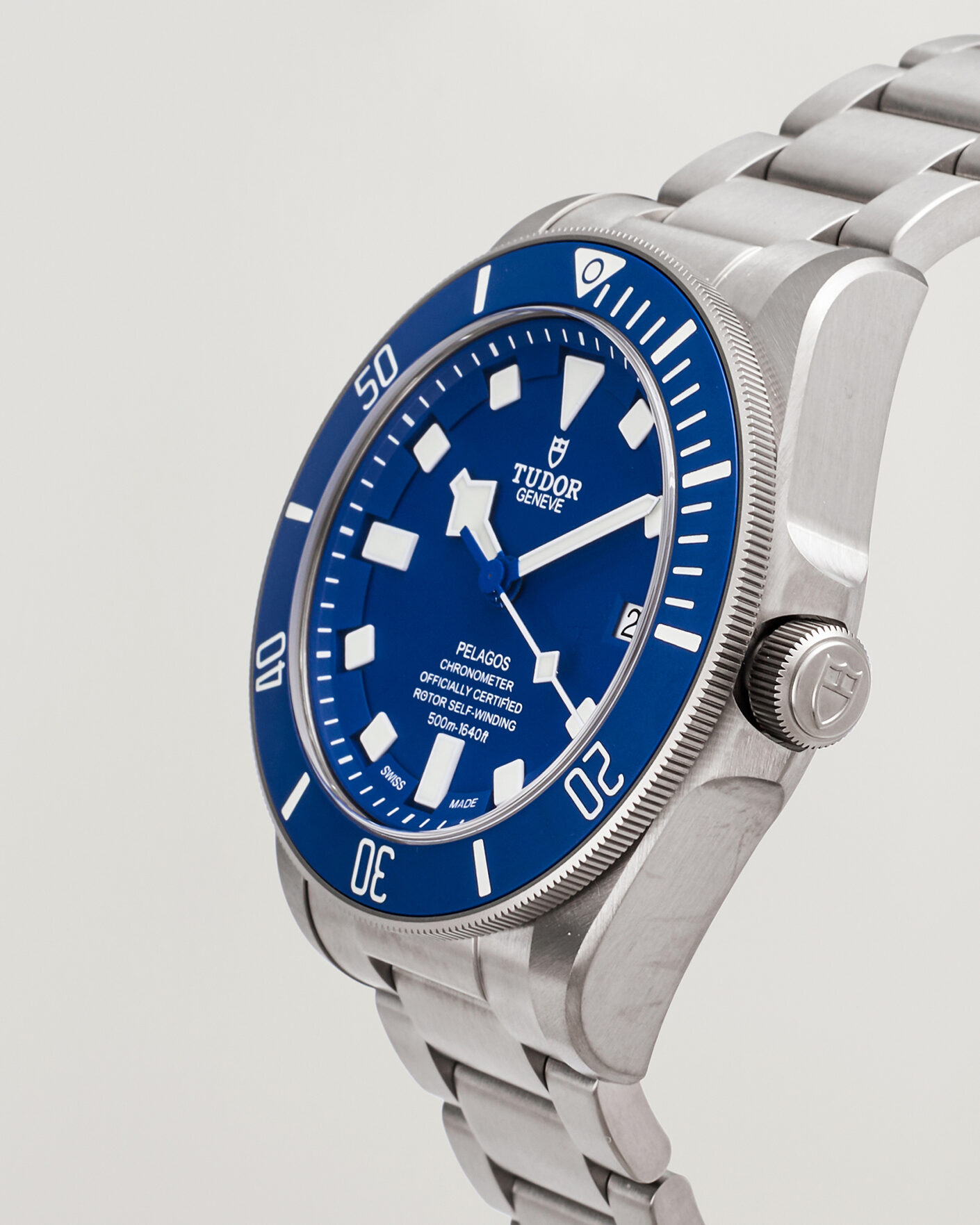 Uomini | Pre-Owned & Vintage Watches | Tudor Pre-Owned | Pelagos Blue Titan
