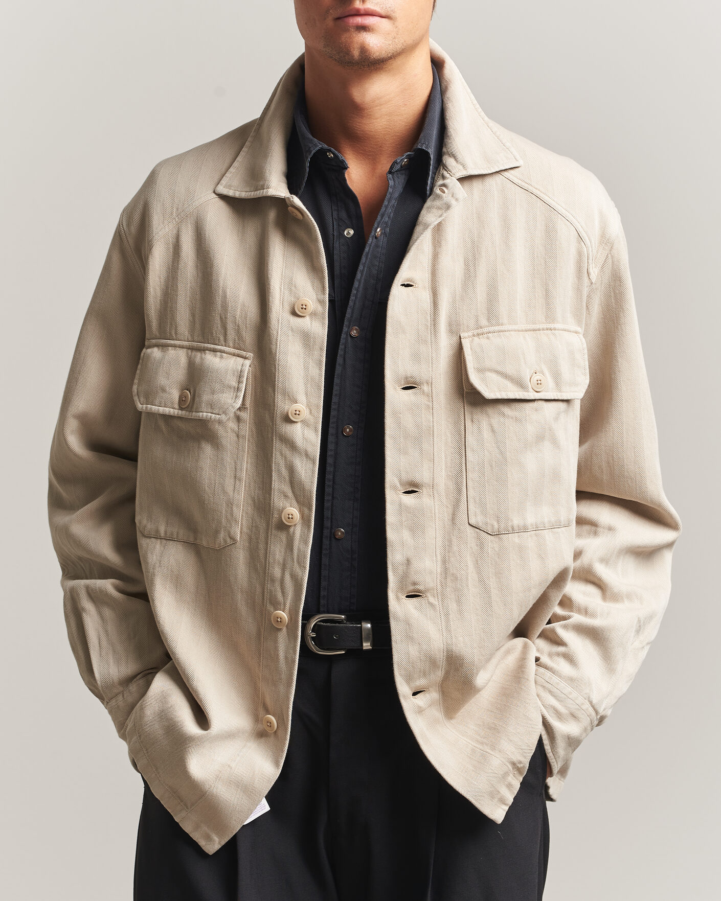 Uomini | Camicie | Ralph Lauren Purple Label | Long Sleeve Shirt Campagne