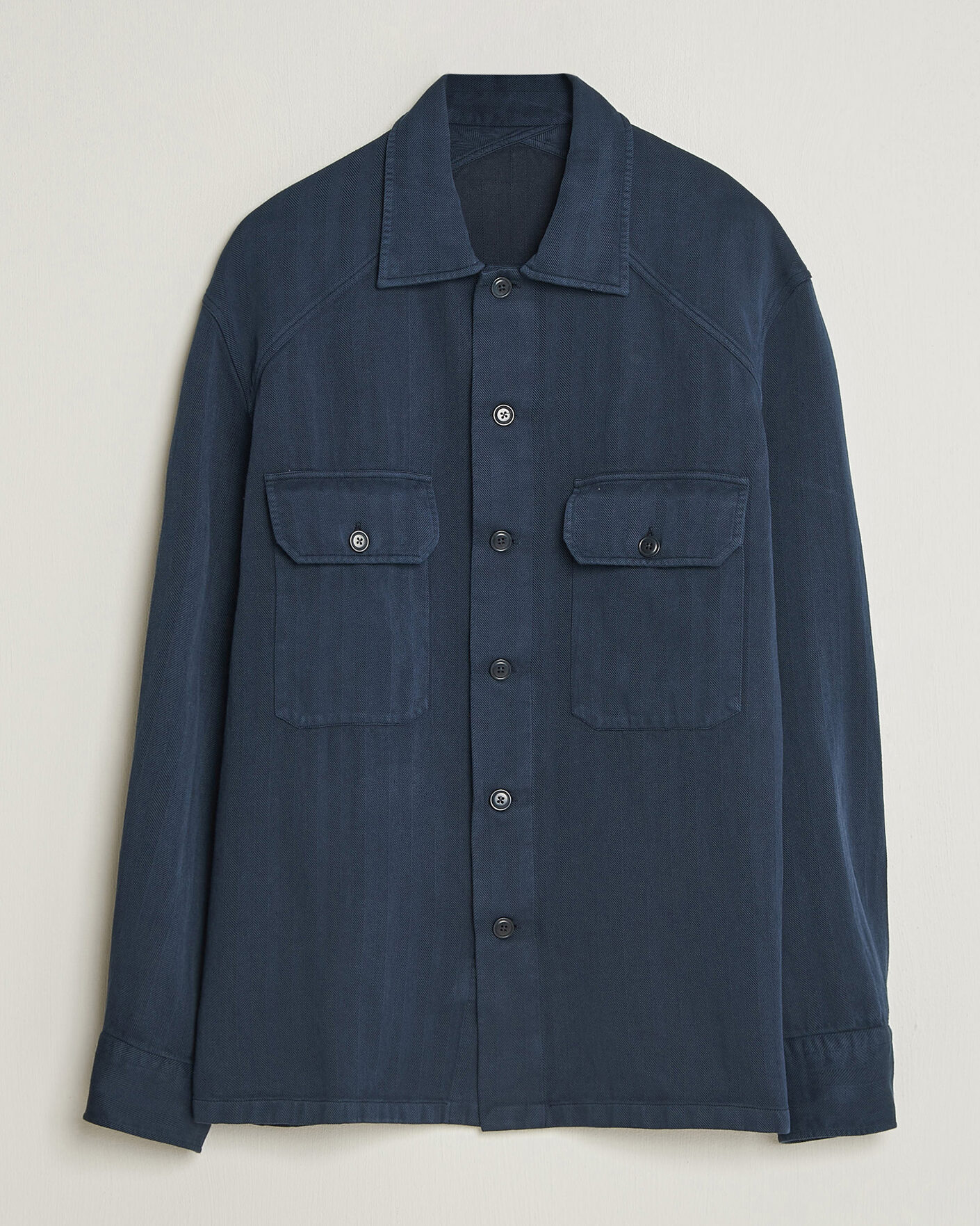 Uomini | Camicie | Ralph Lauren Purple Label | Long Sleeve Shirt Racing Navy