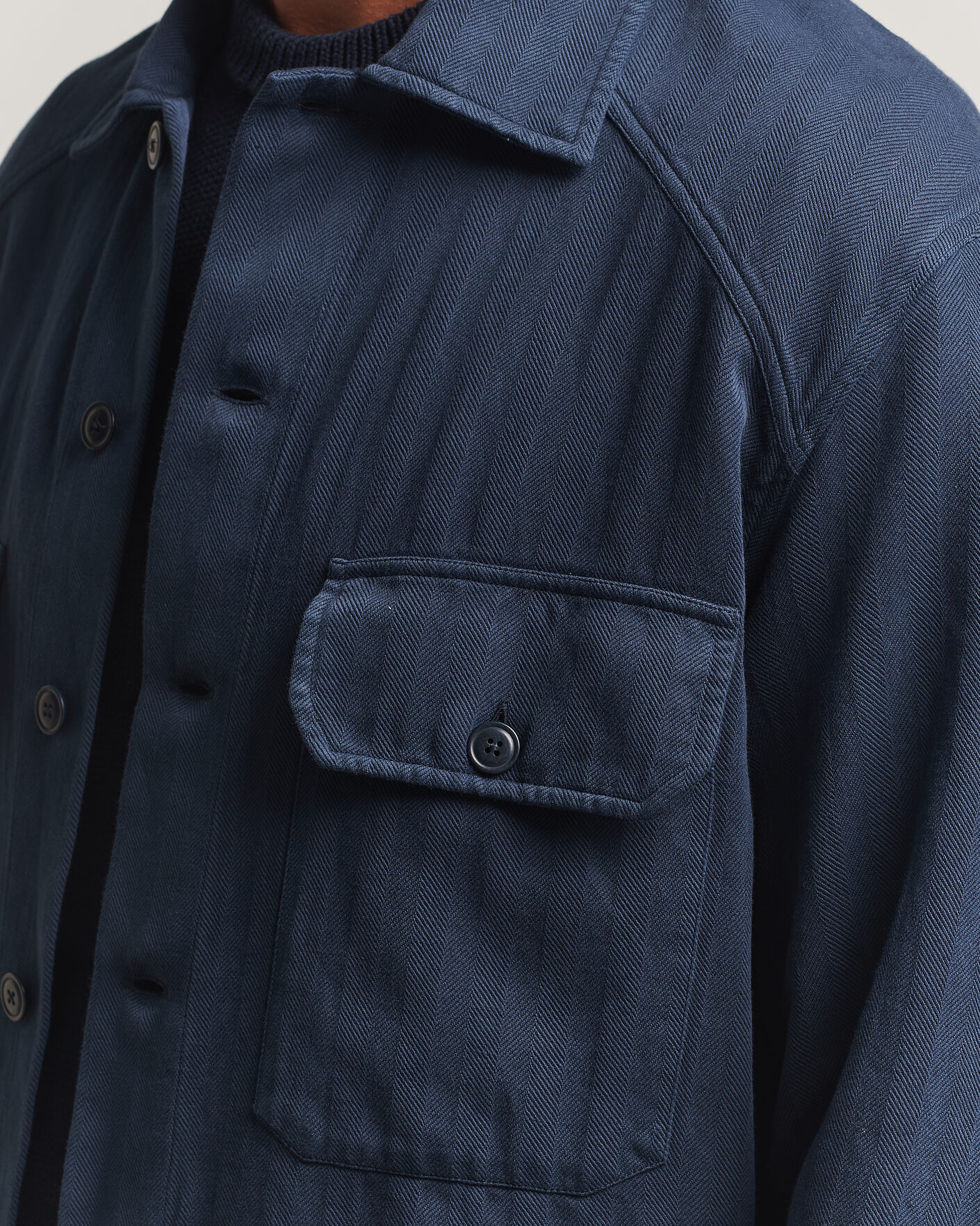 Uomini | Camicie | Ralph Lauren Purple Label | Long Sleeve Shirt Racing Navy