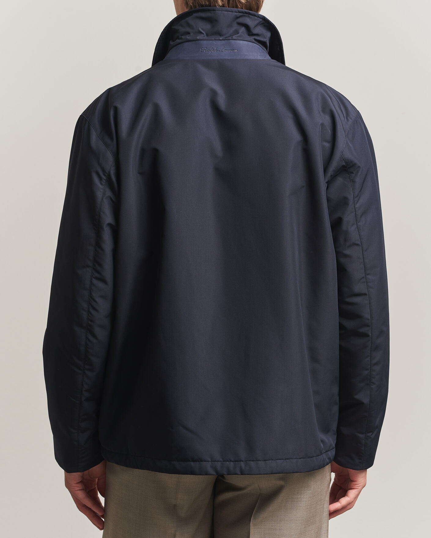 Uomini | Giacche | Ralph Lauren Purple Label | Nylon Bomber Jacket Racing Navy