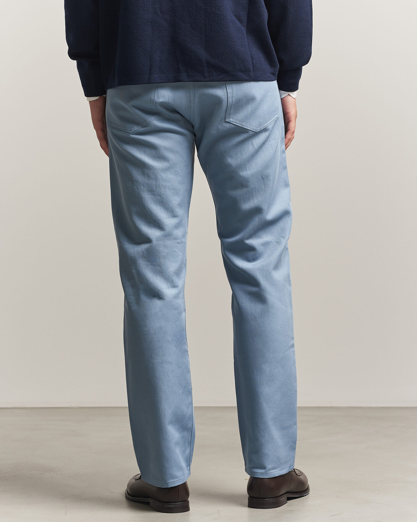Uomini | Pantaloni | Ralph Lauren Purple Label | 5-Pocket Italian Denim Pants Winward Blue
