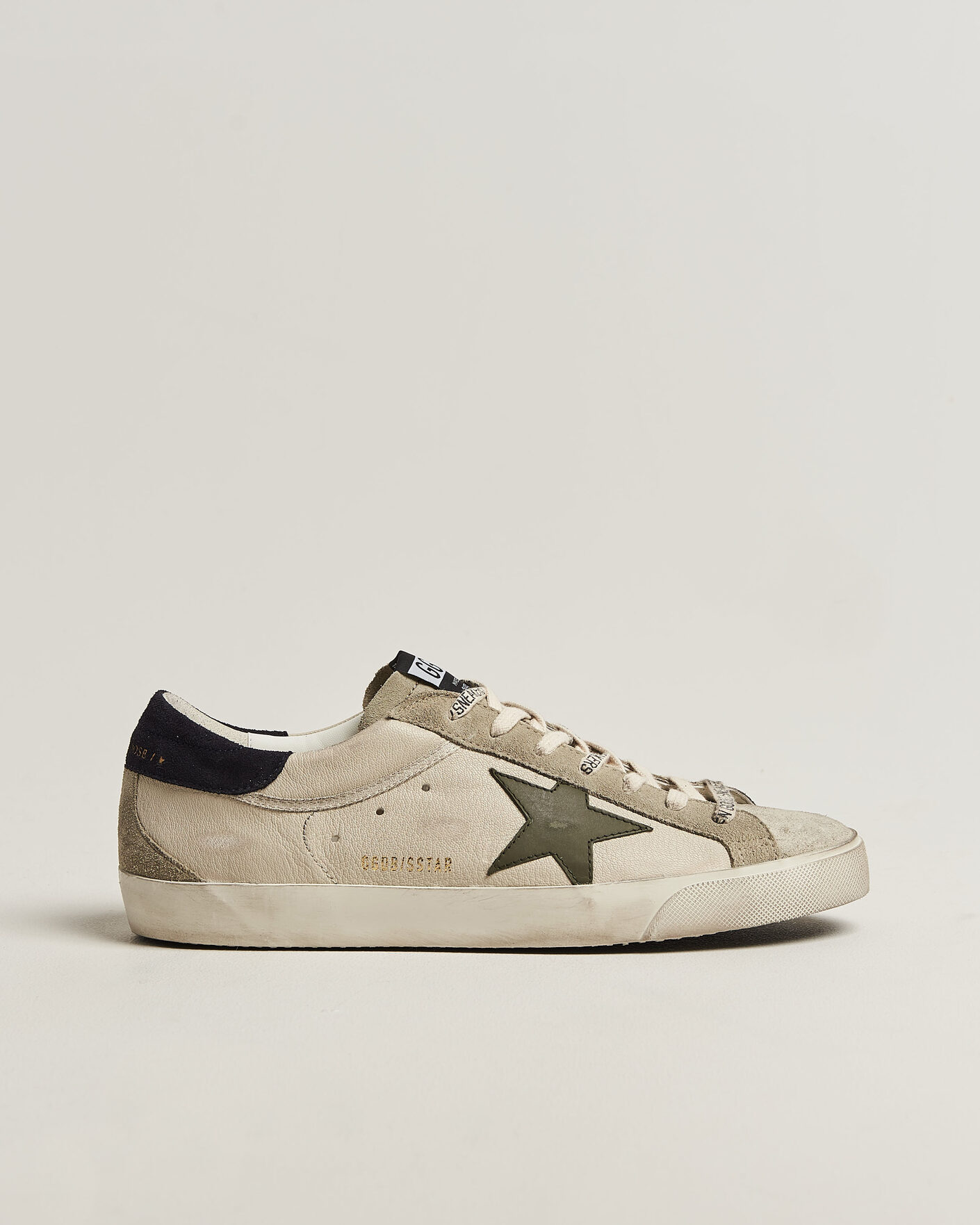 Uomini | Sneakers | Golden Goose | Super-Star Sneakers Cream/Grey