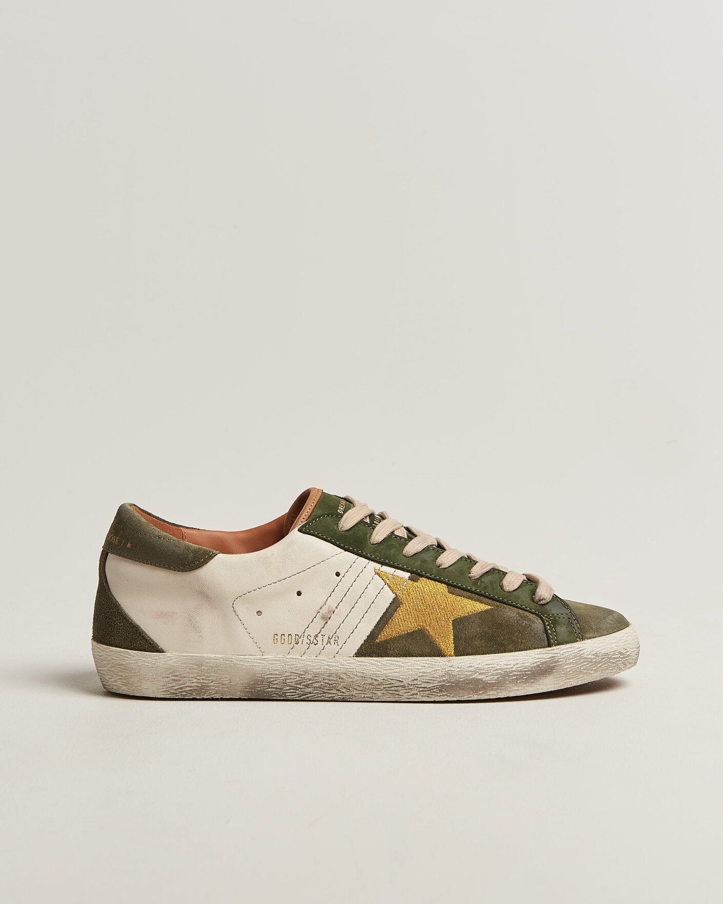 Uomini | Sneakers | Golden Goose | Super-Star Sneakers Cream/Olive