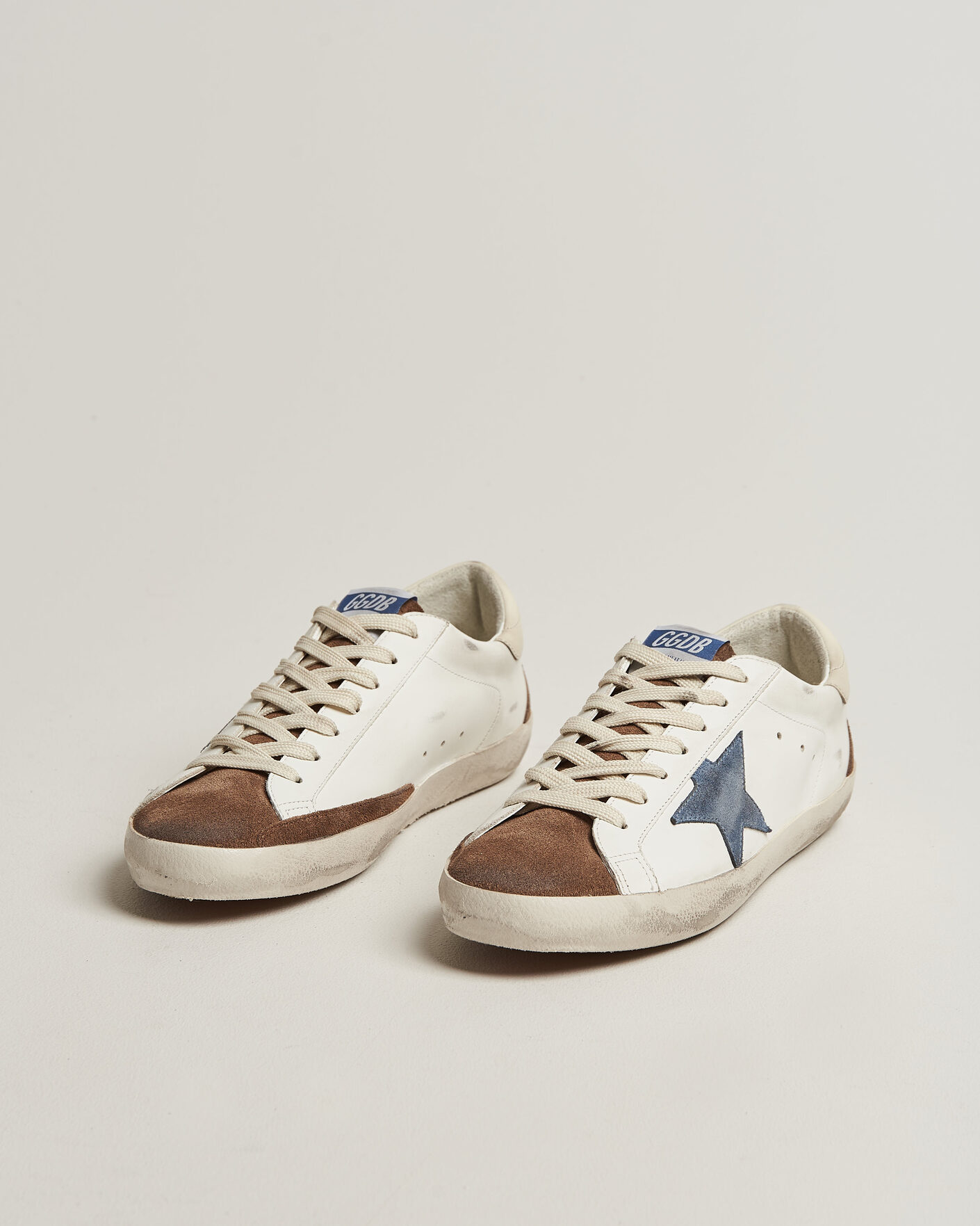 Uomini | Sneakers | Golden Goose | Super-Star Sneakers White/Denim