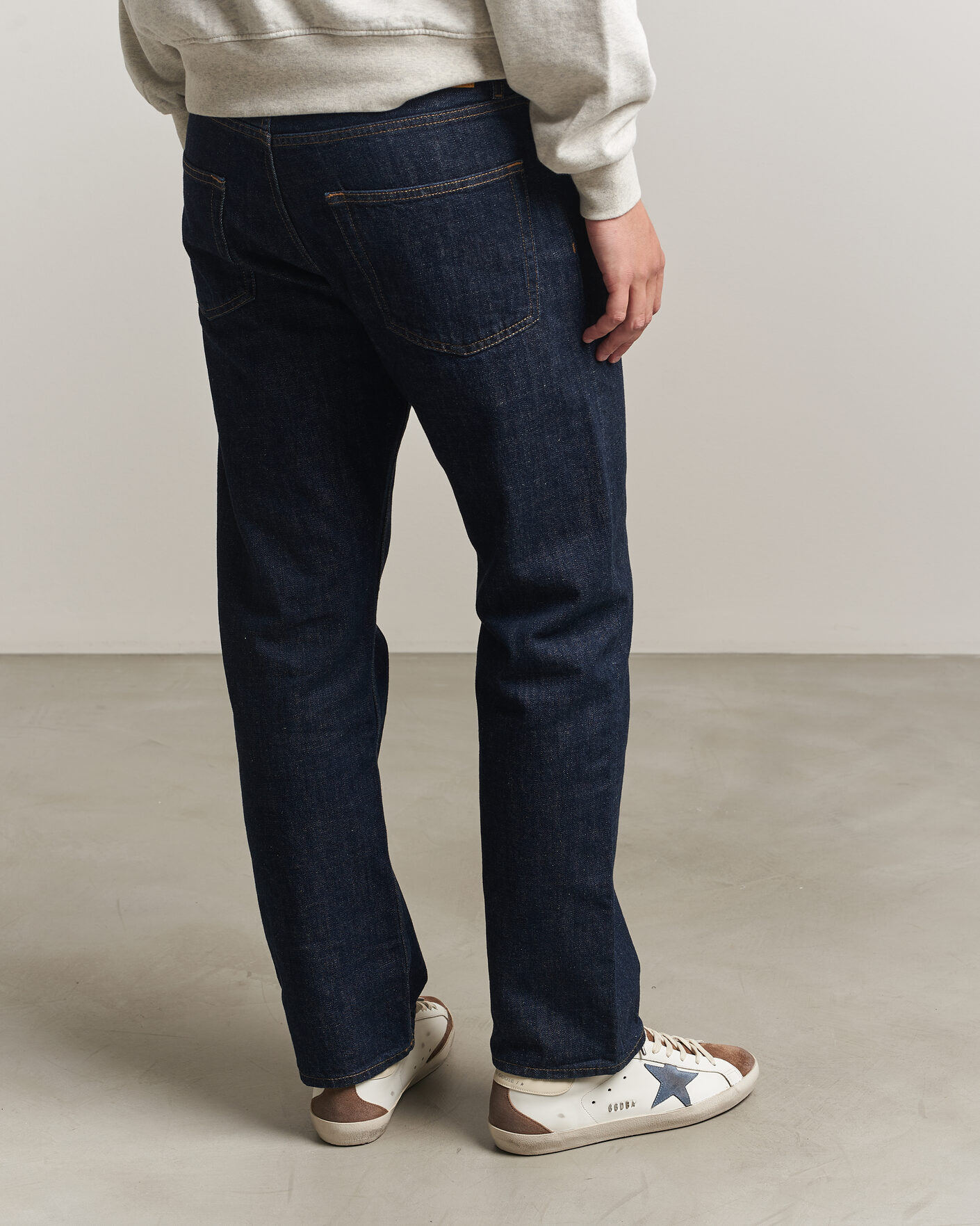 Uomini | Sneakers | Golden Goose | Super-Star Sneakers White/Denim