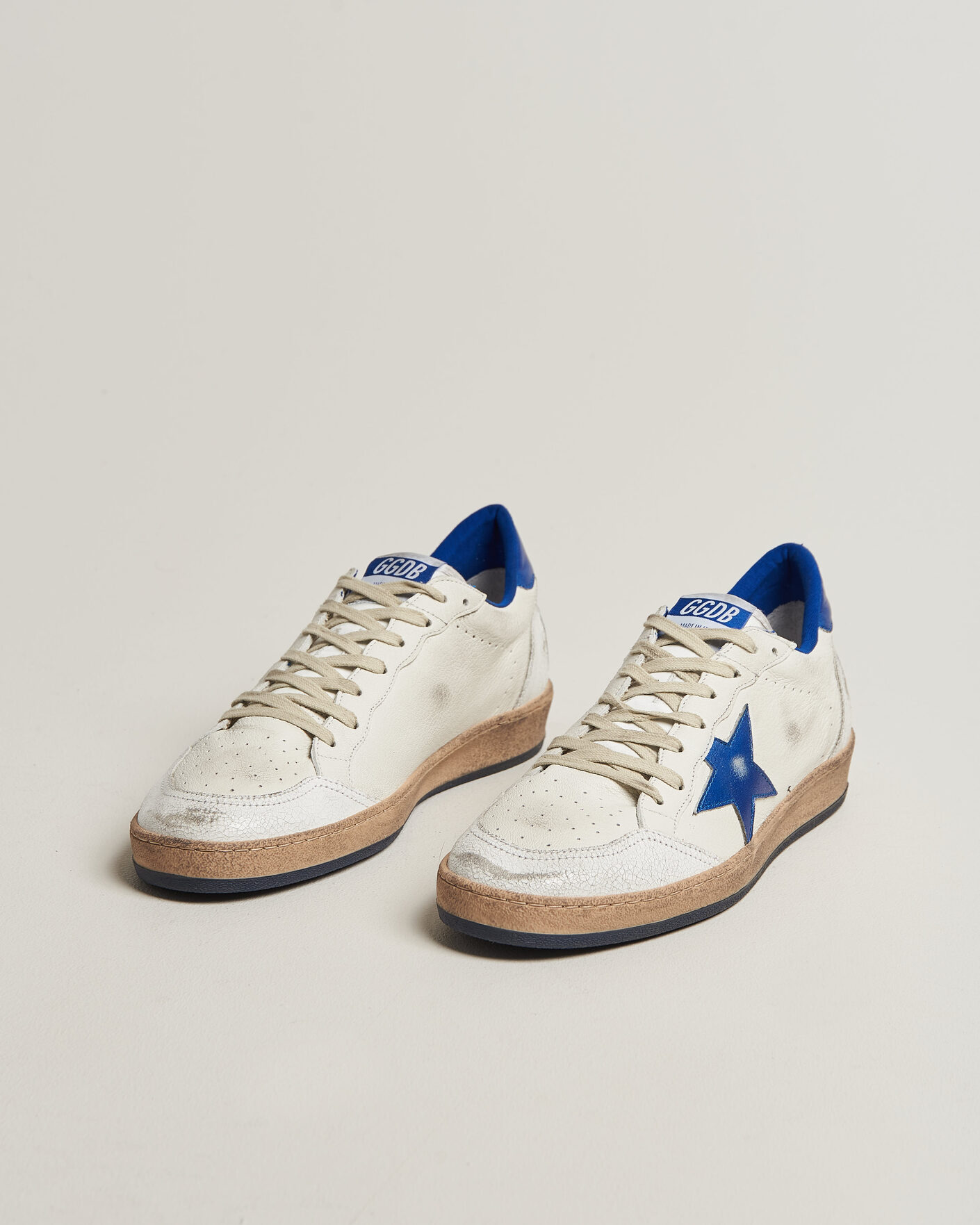 Uomini | Sneakers | Golden Goose | Ball Star Sneakers White/Blue