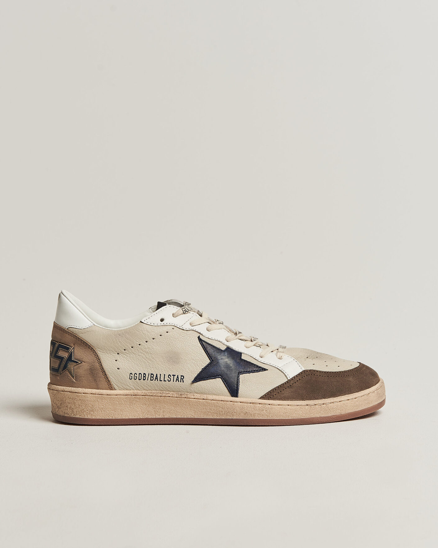 Uomini | Sneakers | Golden Goose | Ball Star Sneakers Cream/Grey