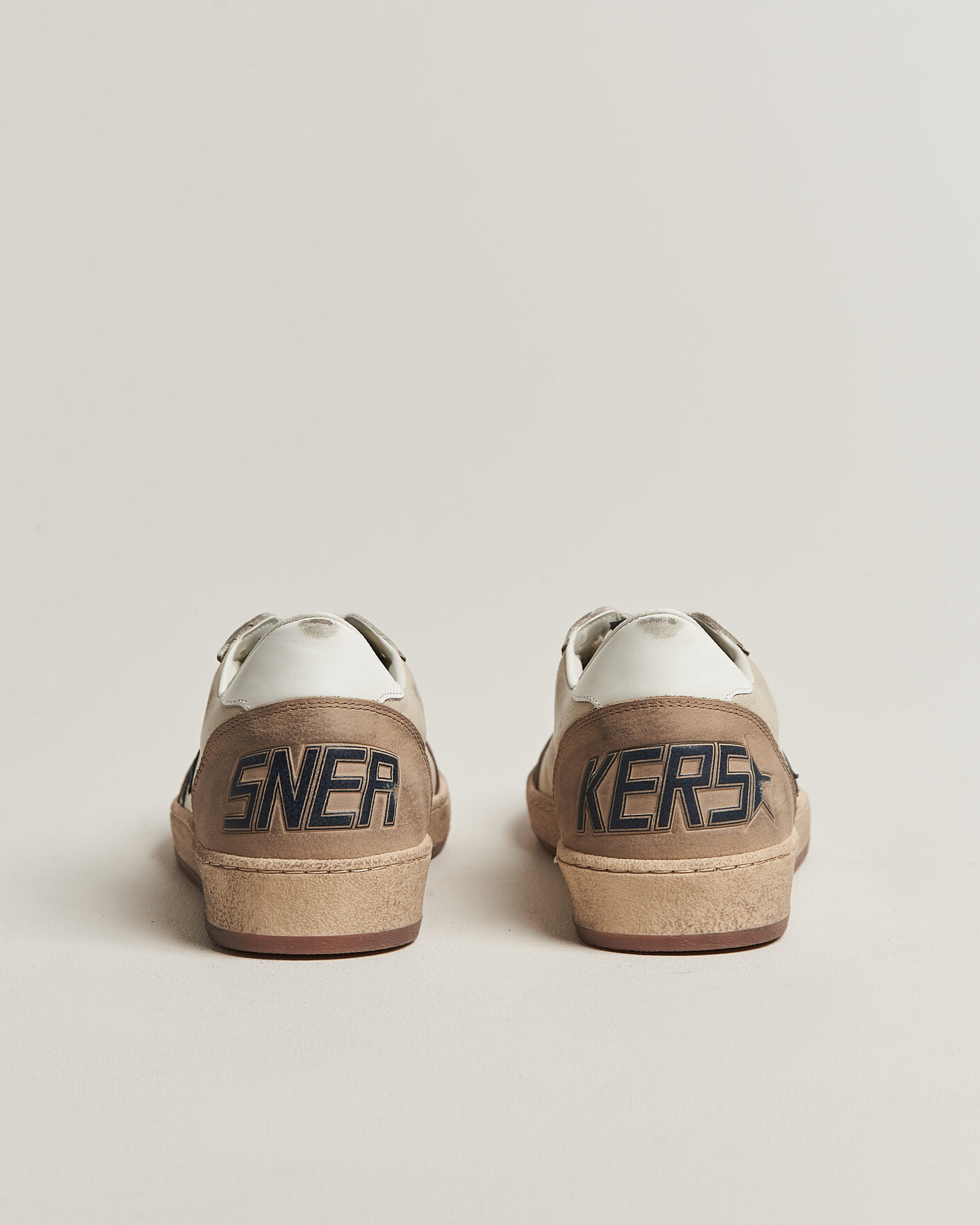 Uomini | Sneakers | Golden Goose | Ball Star Sneakers Cream/Grey