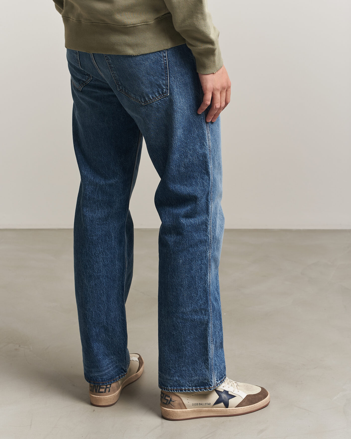 Uomini | Sneakers | Golden Goose | Ball Star Sneakers Cream/Grey