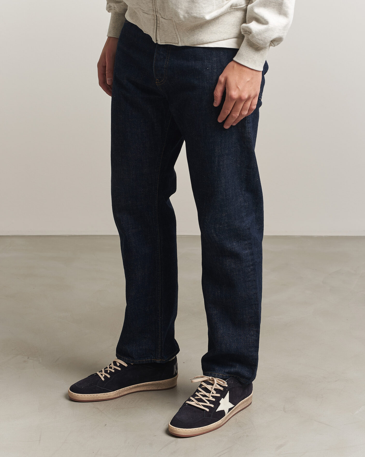 Uomini | Sneakers | Golden Goose | Ball Star Sneakers Dark Blue