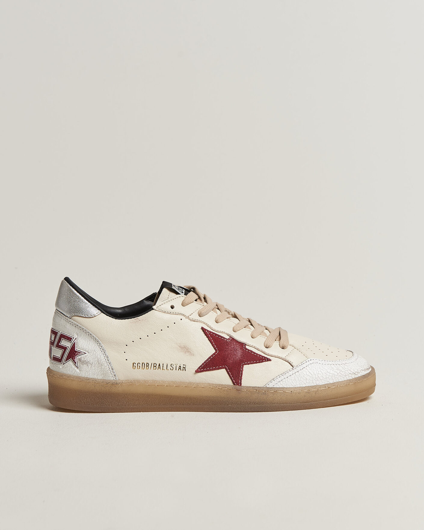 Uomini | Sneakers | Golden Goose | Ball Star Sneakers White/Red