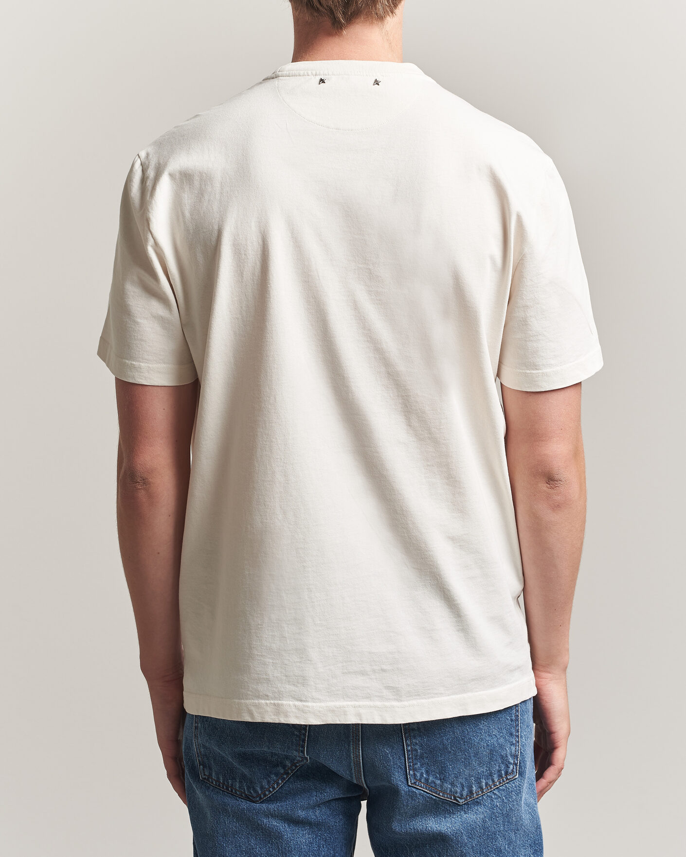 Uomini | T-shirt | Golden Goose | Journey Print T-Shirt Heritage White