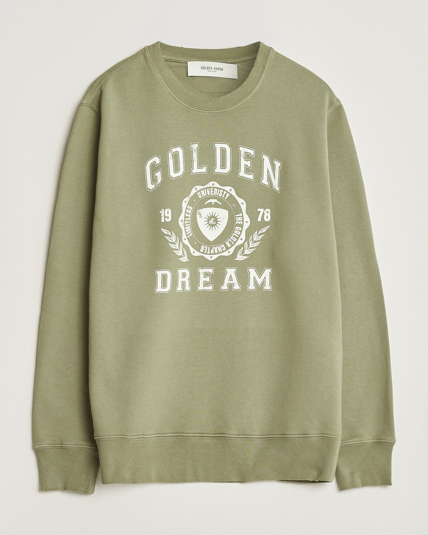 Uomini | Maglieria | Golden Goose | Garment Dyed Sweatshirt Vintage Kalamata