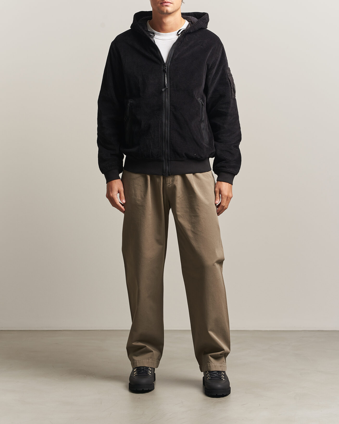 Uomini | Pantaloni | C.P. Company | Cotton Gabardine Pants Grey